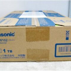 【 新品　未開封 】Panasonic　ブルーレイレコーダー　DMR-2W102　DIGA　BD　HDD　1TB　2チューナー　ディーガ Blu-ray　recorder　⑨の画像