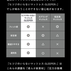 羊のいらないマットレス　SD 美品　半年以内使用　美品 の画像