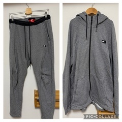 500円　NIKEセットアップなど　メンズLサイズ9点の画像