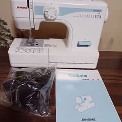 超美品‼️ジャノメ　電動ミシン フットコントローラー付　JN508DXの画像
