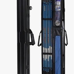 【新品未使用】ロッドケース 釣り竿ケース　ハードタイプ 黒 防水 の画像