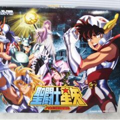 【　未使用品　】聖闘士星矢　バスタオル　非売品　ノベルティ　セイント　星矢　タオルケット　アニメ　グッズ　オリジナル　SANYO GROUPの画像