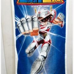 【　未使用品　】聖闘士星矢　バスタオル　非売品　ノベルティ　セイント　星矢　タオルケット　アニメ　グッズ　オリジナル　SANYO GROUPの画像