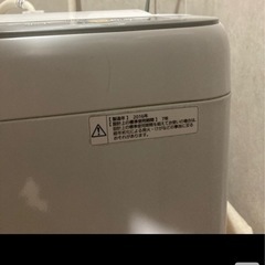 故障品　パナソニック　洗濯機の画像
