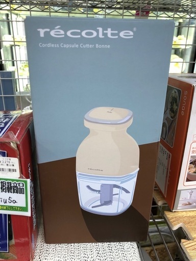 《尼崎市/リサイクルショップドリーム次屋店》★ジモティー割引有★レコルト　コードレスカプセルカッターボンヌ　RCP-7(W)☆尼崎市若