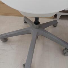 【ドリーム尾浜店】OAチェア　OKAMURA　BL/GY　※使用感あり 高さ(H)94～104× 幅(W)48cm× 奥行(D)46cmの画像