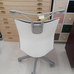 【ドリーム尾浜店】OAチェア　OKAMURA　BL/GY　※使用感あり 高さ(H)94～104× 幅(W)48cm× 奥行(D)46cmの画像