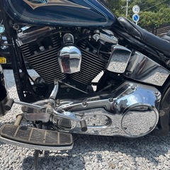 ハーレー エボ 98年最終エボ キャブ車 付属品多数の画像