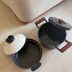 鍋　2個セット　IH、ガス対応の画像