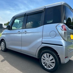 28年式フル装備お買い得車☆月々1万円〜分割払い可❗️ 車検2年付き！【名義変更代込み】大人気☆日産 デイズルークス☆SDナビ付き☆走行中DVD見れます☆ETC付き☆便利なバックカメラ付き☆電動スライドドア☆ドラレコ付き☆スマートキー☆フルオートエアコンそのまま乗って帰れます❗️の画像
