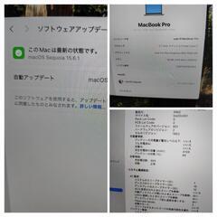 MacBook Pro メモリ16gb Corei7 windows11搭載モデルの画像
