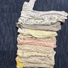 新生児期から着れる服 11月生まれの子供が着用してましたの画像