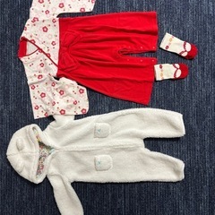 新生児期から着れる服 11月生まれの子供が着用してましたの画像