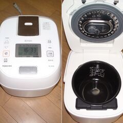 炊飯器★TOSHIBA　6PXR★3.5合炊き★美品の画像