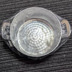 【未使用】アルミ打出し両手鍋20cmの画像
