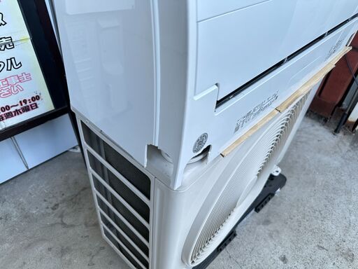 【動作保証あり】TOSHIBA 大清快 2020年 2.8kw 10畳用 冷暖房 ルームエアコン RAS-G281RKS 自動フィルター清掃【管理KR632】