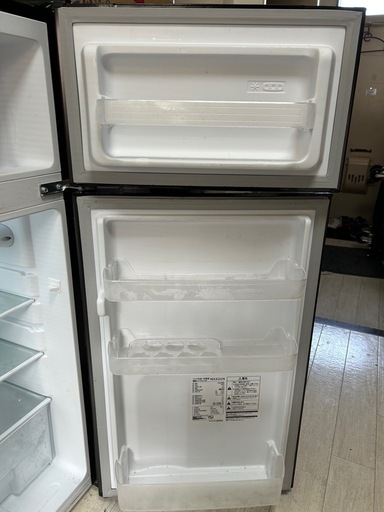 2023年製 MAXZEN製2ドア冷凍冷蔵庫（品番：JR112ML01GM）