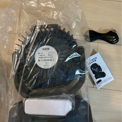 【新品】キャンプ 扇風機 40000mAh アウトドア 扇風機 風量4段階調節 超強風力の画像
