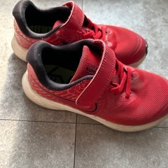 16.5㎝　NIKE ナイキ　レッドの画像