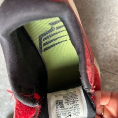 16.5㎝　NIKE ナイキ　レッドの画像