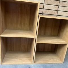 カラーボックス　収２段
の画像