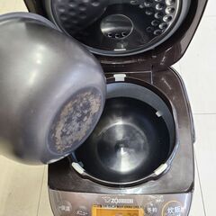 J1425 【リユースのサカイ柏店】 ZOJIRUSHI　ゾウジルシ　3合炊きIH炊飯ジャー NP-GK05　 2021年製　クリーニング済み　参考価格22,880円の画像