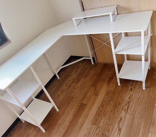 ✨美品✨3点セット　ベッド　机　棚