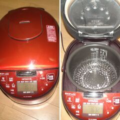炊飯器★日立HITACHI RZ-RV10BKM★5.5合炊きの画像