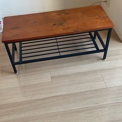 中古　ローテーブル　テレビ台　ニトリの画像