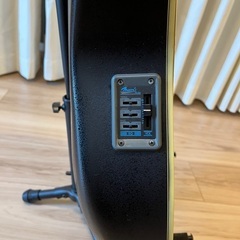 Morris Tornade エレアコ（黒）ギターの画像