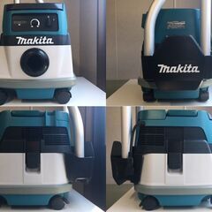 【動作確認済み・美品・良品】　makita/マキタ　ハイブリッド集じん機　VC860D　乾湿両用　8L　『18V×2=36V＆AC100V』の画像