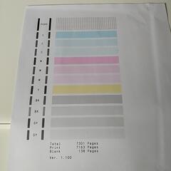 Canon TS8130 印刷枚数7301枚　動作問題なし　の画像