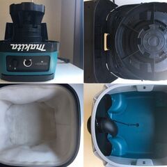【動作確認済み・美品・良品】　makita/マキタ　ハイブリッド集じん機　VC860D　乾湿両用　8L　『18V×2=36V＆AC100V』の画像
