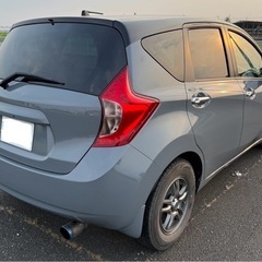 日産　ノート　メダリスト　令和8年10月迄　83000km キーレス　純正色ナビ、テレビ付　ハーフレザーの画像