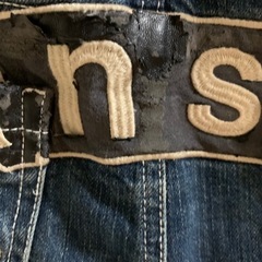 VANSON
デニムオールインワン つなぎ ユーズド加工 フライングスカルの画像