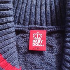 お値下げ💴⤵BABYDOLL ベビードール/男の子/120/ニットカーディガン/アウターの画像