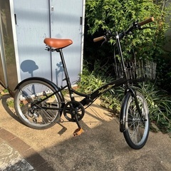 20インチ　折りたたみ自転車　売りますの画像
