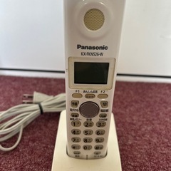 中販紅　【Week】 訳あり　Panasonicパナソニック株式会社 固定　コードレス電話機　〈親機／子機〉 現状渡し　08-31-04 の画像