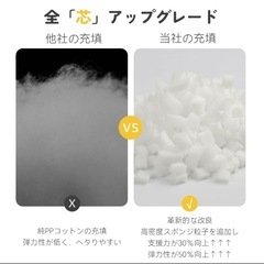 背もたれクッション　120センチ　ベッドボード　収納付き
の画像