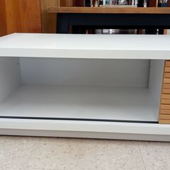 ★リユースのサカイ高崎店★TJ12669  テレビ台 白 H30.5×D44×W150 クリーニング済みの画像