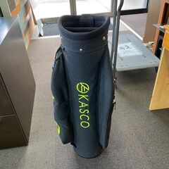 店頭引き渡し 中古 KASCO キャスコ ゴルフバッグ キャディバッグの画像