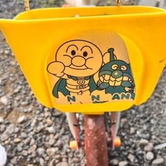 アンパンマン自転車の画像