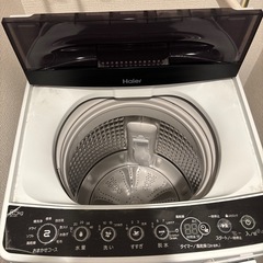 洗濯機ハイアールJW-C55Dの画像