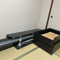 IKEA ダブルベッド　フレームの画像