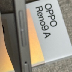 超美品 
OPPO Reno9 A の画像