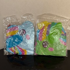 光りません！ピカピカゆめかわおさんぽユニコーン2個入の画像