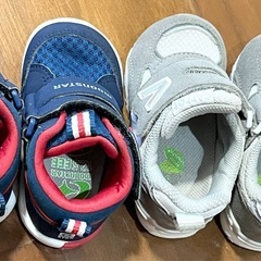 MOONSTAR スニーカー ネイビー グレーの画像