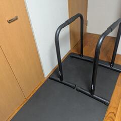 懸垂マシン、 ディップスバー、ソフトケトルベル10kg2個セット の画像