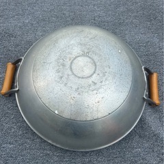 中古36cm中華両手鍋 の画像
