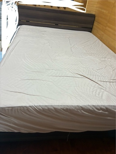 取引中?ダブルベッド　マットレスセット